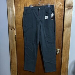 Style & Co Jeans Womens Sz 16 Straight Leg Green Tummy Control NEW With Tags